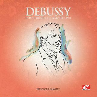 the album cover for Debussy - String Quartet G minor Op 10