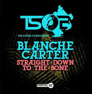 the album cover for Blanche Carter - Straight Down to the Bone