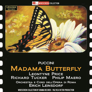 the album cover for Puccini / Price / Tucker / Leinsdor - Madama Butterfly