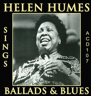 the album cover for Helen Humes - Sings Ballads & Blues