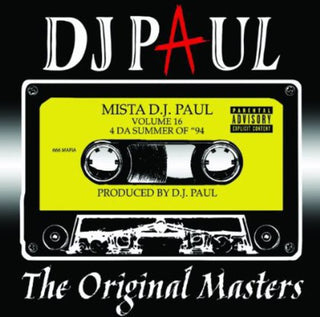 the album cover for Dj Paul - The Original Masters, Vol. 16
