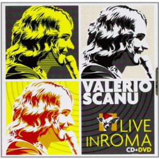 the album cover for Valerio Scanu - Live in Roma