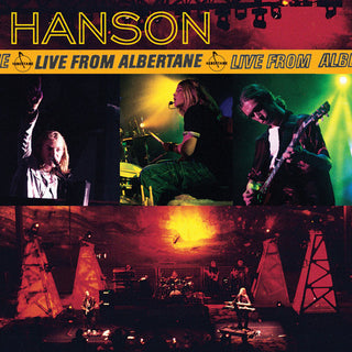 the album cover for Hanson - Live From Albertane