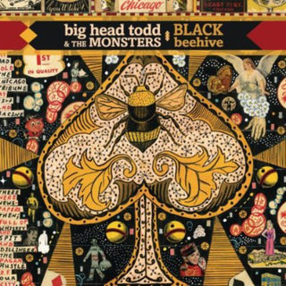 the album cover for Big Head Todd & The Monsters - Black Beehive