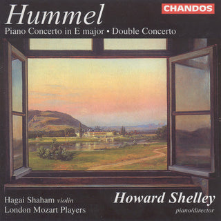 the album cover for Howard Shelley - Piano Concerto 4 in E Major Op 110