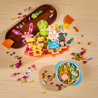 Nickelodeon 90's Icons Brickcraft Brick Building Set