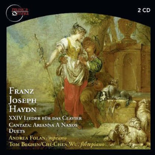 the album cover for Haydn / Folan / Beghin / Wu / Bustos - Xxiv Lieder Fur Das Clavier