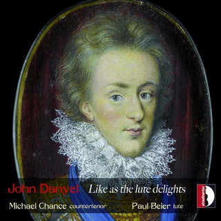 the album cover for Michael Chance - Like As the Lute Delights