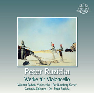 the album cover for Ruzicka / Radutiu / Camerata Salburg - Works for Cello