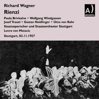 the album cover for Lovro Von Matacic - Rienzi