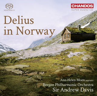 the album cover for Sir Andrew Davis - Delius in Norway