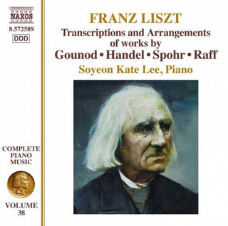 the album cover for Soyeon Lee - Transcriptions of Pieces By Handel Gounod Raff
