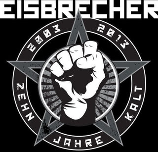 the album cover for Eisbrecher - Zehn Jahre Kalt