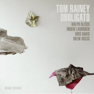 the album cover for Alessi/Laubrock/Davis/Gress/Rainey - Obbligato