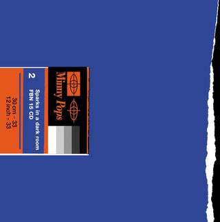 the album cover for Minny Pops - Sparks in a Dark Room