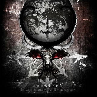 the album cover for Dodsferd - Parasitic Survival of the Human Race