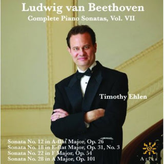 the album cover for Timothy Ehlen - Complete Piano Sonatas 7