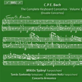 the album cover for Miklos Spanyi - Keyboard Concertos 20
