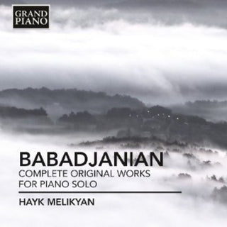 the album cover for Hayk Melikyan - Complete Original Works for Piano Solo