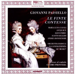the album cover for Cosimo Prontera - Finte Contesse