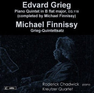 the album cover for Grieg / Finnissy / Kreutzer Quartet / Chadwick - Piano Quintets