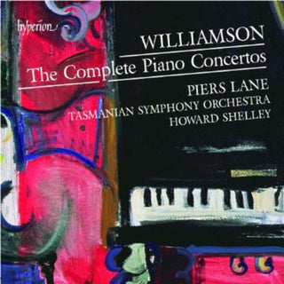 the album cover for Williamson / Lane / Shelley - Piano Ctos 1-4 / Sinfonia Concertante