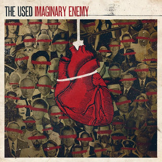 the album cover for The Used - Imaginary Enemy