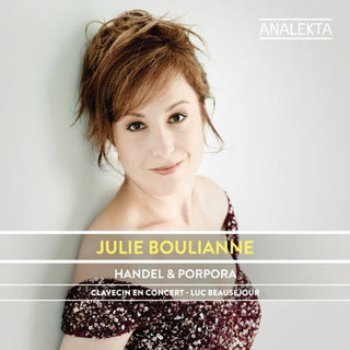 the album cover for Julie Boulianne - Handel & Porpora