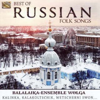the album cover for Balalaika Ensemble Wolga - Best of Russian Folk Songs