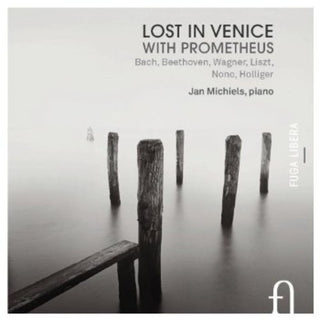 the album cover for Jan Michiels - Lost in Venice with Prometheus