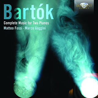 the album cover for Matteo Fossi - Comp Music for 2 Pianos