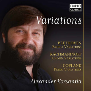 the album cover for Alexander Korsantia - Variations