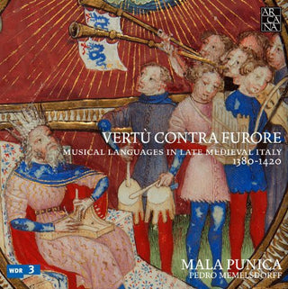 the album cover for Mala Punica - Vertu Contra Furore Musical Languages in Late