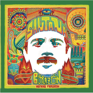 the album cover for Santana - Corazon