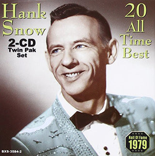 the album cover for Hank Snow - 20 All Time Best