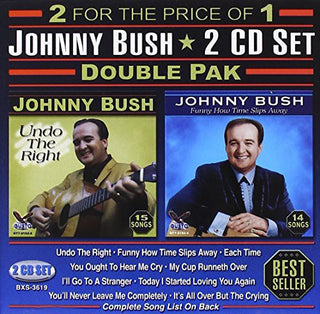 the album cover for Johnny Bush - Double Pak
