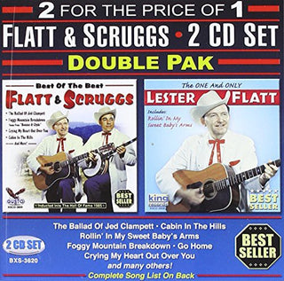 the album cover for Flatt & Scruggs - Double Pak