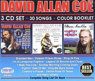 the album cover for David Coe Allan - 30 Songs