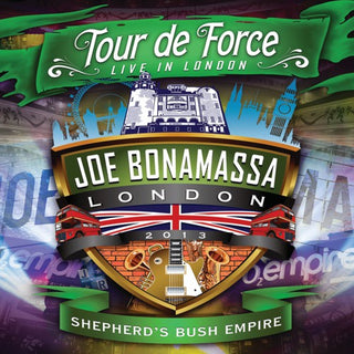 the album cover for Joe Bonamassa - Tour De Force: Live In London - Shepherd's Bush Empire