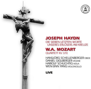 the album cover for Daniel Giglberger - Seven Last Words of Our Saviour on Cross