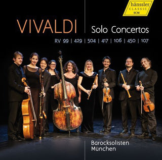 the album cover for Vivaldi - Solo Cons