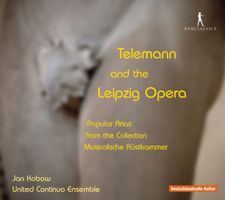 the album cover for Jan Kobow - Telemann & Leipzig Opera