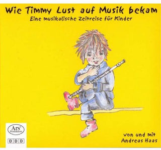 the album cover for Andreas Haas - Timmy Lust Musik