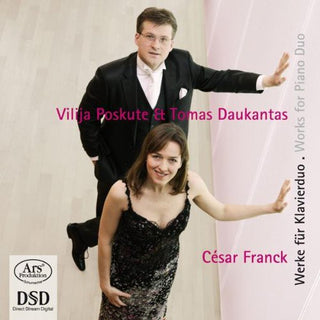 the album cover for Vilija Poskute - Werke Fur Klavierduo