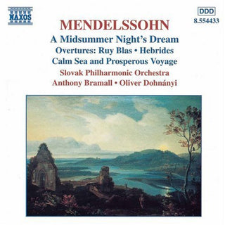 the album cover for Mozart/Mendelssohn - Midsummer Night's Dream