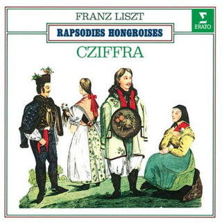 the album cover for GEORGES CZIFFRA - Liszt: 17 Rhapsodies Hongroises