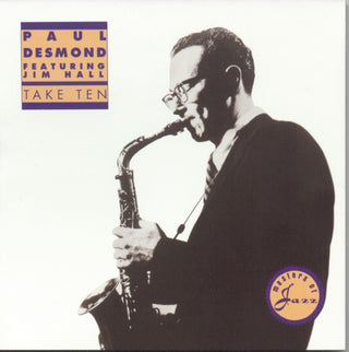 the album cover for Paul Desmond - Take Ten