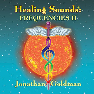 the album cover for Jonathan Goldman - Healing Sounds: Frequencies II