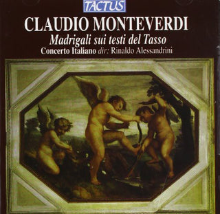 the album cover for Concerto Italiano - Madrigali Sui Test