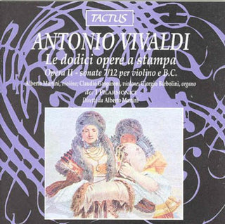 the album cover for Vivaldi / Martini / Gasparoni / Barbolini - Violin Sonatas Op 2 7-12